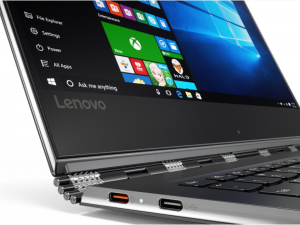 Lenovo Ideapad 13,9 FHD IPS Yoga 910 - 80VF00CMHV - Ezüst - Windows® 10 Home - Touch Intel® Core™ i5-7200U /2,50GHz - 3,10GHz/, 8GB 2133MHz, 256GB PCIe SSD, Intel® HD Graphics 620, Wifi, Bluetooth, Webkamera, Háttérvilágítású billentyűzet, Windows® 10 