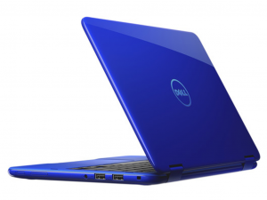 Dell Inspiron 3179 Intel® Core™ m3-7Y30, 4GB DDR3L 1600MHz (4GBx1), 500GB HDD, Win10H, UK Irish Qwerty Keyboard, kék