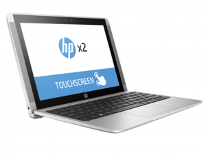 HP X2 10-P001NH, 10.1 HD BV TOUCH Intel® A X5-Z8350, 2GB, 64GB EMMC, Intel® HD, WIN10, FEHÉR