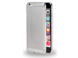 AZURI Puha tapintású ultra vékony tok - átlátszó - Apple Iphone 6-6S