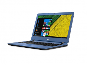 Acer Aspire 13,3 HD ES1-332-C1GU - Fekete/Kék Intel® Celeron® Dual Core™ N3350/1,10GHz - 2,40GHz/, 4GB 1600MHz, 500GB HDD, Intel® HD Graphics 500, WiFi, Bluetooth, Webkamera, Boot-up Linux, Matt kijelző