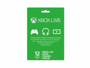 Xbox Live Gold 12 hónapos előfizetés