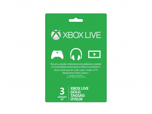 Xbox Live Gold 3 hónapos előfizetés