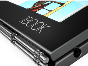 LENOVO YOGA BOOK YB1-X91L, 10.1 FHD IPS, Intel® Atom™ Processzor X5- Z8550 QUADCORE, 4GB, 64GB EMMC, 4G LTE, W10 PRO, fekete