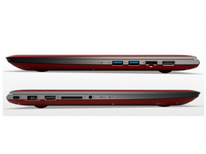 LENOVO 510S 80TK0091HV 14FHD IPS/Intel® Core™ i3 Processzor-6100U/4GB/500GB/piros notebook