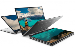 DELL XPS 13 9365, Core™ i7-7Y75 Processzor (1.3-3.6GHz), Intel® HD 615, 1x8GB, 512GB SSD M.2, Win10, 13.3 3200x1800 InfinityEdge Touch, 802.11ac+BT4.2, 46WHr Integrated Battery, HU backlit keyboard, ezüst 