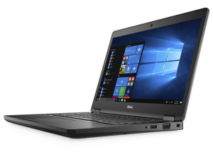 Dell Latitude 5480 14 HD, Intel® Core™ i5 Processzor 7200U, 4GB, 500GB HDD, Win10P, fekete notebook