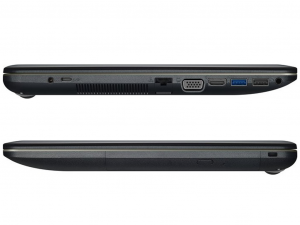 Asus VivoBook Max X541SA-XO017D CEL N3060 2GB 500GB 15.6 I DVD Dos Fekete Notebook
