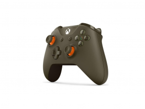 MS Játékvezérlő Xbox One Vezeték nélküli controller Katonai zöld/narancs