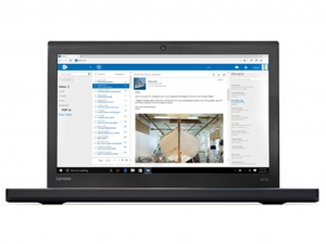 LENOVO THINKPAD X270, 12.5 FHD, Intel® Core™ i7 Processzor-7500U (3.50GHZ), 16GB, 512GB SSD, WIN10 PRO, Fekete notebook