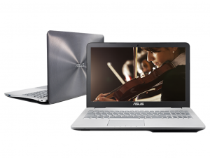 Asus N551JW-CN212H 39.6 cm (15.6) LED Notebook - Intel® Core™ i5 Processzor i5-4200H Dual-core (2 Core) 2.80 GHz szürke, Win8.1