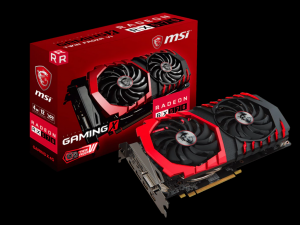 MSI PCIe AMD RX 570 GAMING X 4GB GDDR5 - Videókártya