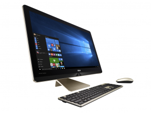 Asus 24 UHD Multi-Touch Z240IEGT-GA047T - Arany - Windows® 10 64bit - All in one PC