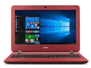 Acer Aspire ES1-132-C96V 11,6/Intel® Celeron N3350 1,1GHz/4GB/32GB/Win10/piros notebook