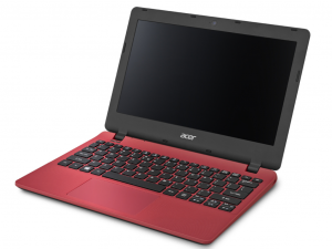 Acer Aspire 15,6 HD ES1-571-38US - Piros Intel® Core™ i3-5005U/2,00GHz/, 4GB 1600MHz, 500GB HDD, DVDSMDL, Intel® HD Graphics 5500, WiFi, Bluetooth, Webkamera, Boot-up Linux, Matt kijelző