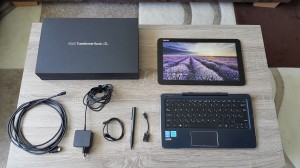 Asus T300CHI-FL008T 2in1 notebook 12.5 FHD IPS Touch Core™ m-5Y71 8GB 128GB SSD Windows 10 használt laptop A+
