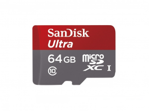 Sandisk Ultra 64GB SDXC CLASS 10 UHS-I - Memória kártya adapterrel (SDSQUNC-064G-GN6IA)