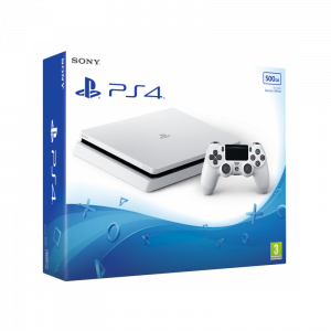 Playstation 4 (PS4) Slim 500GB Glacier White (fehér) játékkonzol