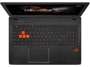 ASUS ROG STRIX GL553VE-FY161 15,6 FHD/Intel® Core™ i7 Processzor-7700HQ/8GB/128GB+1TB/GTX 1050 Ti 4GB/fekete laptop
