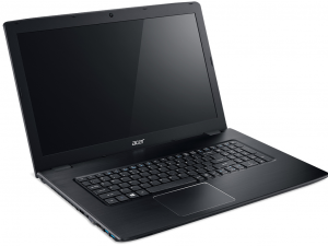 Acer Aspire E5-774G-546X, 17,3 FHD, Intel® Core™ i5-7200U, 4GB 2133MHz, 1TB HDD, NVIDIA® GeForce® GTX950M / 2GB, Linux, Fekete notebook
