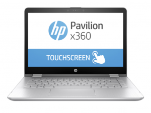 HP PAVILION X360 14-BA019NH, 14.0 FHD BV TOUCH Intel® Core™ i3 Processzor 7100U,4GB,128GB SSD, Intel® HD630, ÁSVÁNYEZÜST, WIN10, 3 ÉV