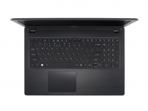  Acer Aspire 3 15,6 HD A315-31-C0PA - Fekete Intel® Celeron® Quad Core™ N3450/1,10GHz - 2,20GHz/, 4GB 1600MHz, 500GB HDD, Intel® HD Graphics 500, WiFi, Bluetooth, Webkamera mikrofonnal, Boot-up Linux, Fényes Kijelző