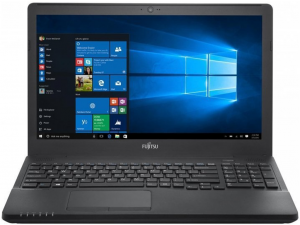 Fujitsu LIFEBOOK A557 15.6 HD, Intel® Core™ i5 Processzor-7200U, 4 GB DDR4, 500 GB HDD, Win10Pro, fekete notebook