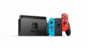 Nintendo Switch Neon - Játékkonzol + Splatoon 2 Játékszoftver