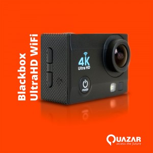 Quazar Blackbox UltraHD 4K akciókamera - Fehér