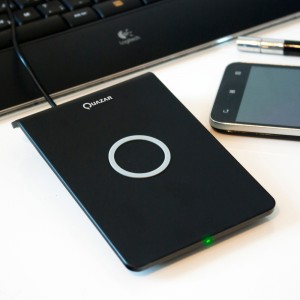 Quazar Wireless Charger Plate (vezeték nélküli töltőpad) - fehér