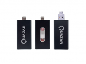 Quazar i-Storer, 32Gb - Külső memória Apple termékekhez - Fekete - Pendrive