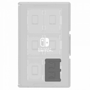 HORI - Nintendo Switch Game Card Case 24 (Clear)