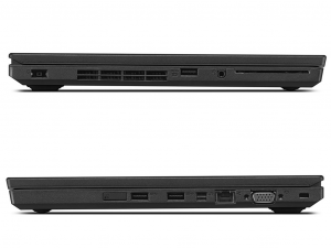 Lenovo Thinkpad L460, 14,0 HD, Intel® Core™ i3 Processzor-6100U, 8GB, 128GB SSD, Win10P, Fekete notebook