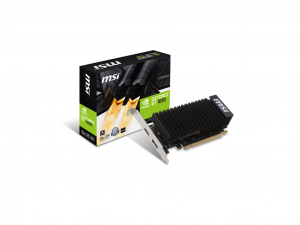 MSI PCIe NVIDIA GT 1030 2GB GDDR5 - GeForce GT 1030 2GH LP OC - Videókártya