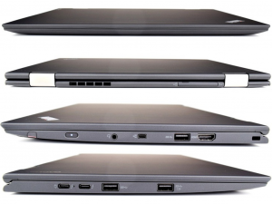 Lenovo Thinkpad X1 Yoga 2, 14.0 WQHD TOUCH + PEN, Intel® Core™ i7 Processzor-7500U, 8GB, 256GB SSD, WIN10P, fekete notebook