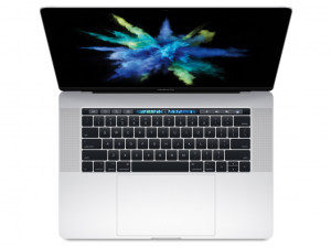 Apple MacBook Pro 15 Retina Touch Bar Intel® Core™ i7 Processzor Quad Core™ 2.8GHz/16GB/256GB/AMD Radeon Pro 555w 2GB GDDR5, ezüstHUN