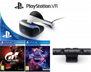 Sony Playstation 4 (PS4) VR Szemüveg + Playstation Kamera + VR World + Gran Turismo Sport Játékprogram