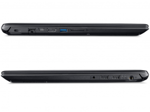 Acer Aspire A515-51G-35NN 15.6 FHD IPS, Intel® Core™ i3 Processzor-6006U, 4GB, 1TB HDD, NVIDIA GeForce 940MX - 2GB, linux, fekete notebook