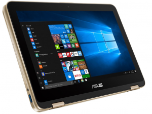 Asus VivoBook Flip 12 TP203NAH-BP047T 11.6 HD LED Touch, Intel® Celeron N3350, 4GB, 500GB HDD, Win10, arany notebook