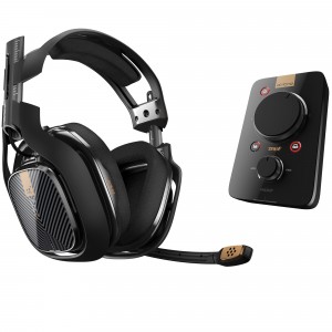 Astro A40 Headset, MixAmp Pro TR (AG BLACK) - Gamer fejhallgató Kit