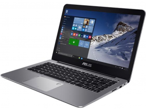Asus VivoBook E403NA-FA090T notebook - Intel® Celeron N3350 Dual-core - 4GB DDR3L - 64GB eMMC - Intel® HD Graphics 500 - Windows 10 Home - szürke