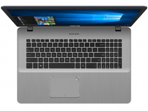 Asus VivoBook Pro N705UD-GC052 17 FHD, Intel® Core™ i7 Processzor-7500U, 8GB, 256GB SSD + 1TB HDD, NVIDIA GeForce GTX 1050 - 4GB, linux, szürke laptop