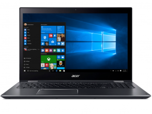 Acer Spin 5 SP515-51GN-858B 15.6 FHD IPS Multi-Touch, Intel® Core™ i7 Processzor-8550U, 8GB, 512 SSD, NVIDIA GeForce GTX 1050 - 4GB, win10H, acélszürke notebook