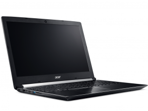 Acer Aspire 7 A715-71G-79LE 15.6 FHD IPS, Intel® Core™ i7 Processzor-7700HQ, 8GB, 1TB HDD, NVIDIA GeForce GTX 1050 - 2GB, linux, fekete notebook