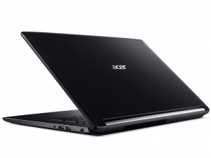 Acer Aspire 7 A717-71G-74XX 17.3 FHD IPS, Intel® Core™ i7 Processzor-7700HQ, 8GB, 128GB SSD + 1TB HDD, NVIDIA GeForce GTX 1060 - 6GB, linux, fekete notebook