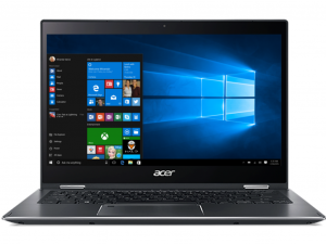 Acer Spin 5 SP513-52N-54GX 13.3 FHD IPS Touch, Intel® Core™ i5 Processzor-8250U, 8GB, 256GB SSD, win10, szürke notebook