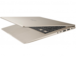 Asus VivoBook S15 S510UN-BQ277 15.6 FHD, Intel® Core™ i3 Processzor-7100U, 8GB, 1TB HDD + 128GB SSD, NVIDIA GeForce MX150 - 2GB, linux, arany notebook