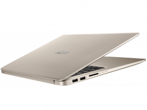 Asus VivoBook S15 S510UN-BQ277 15.6 FHD, Intel® Core™ i3 Processzor-7100U, 8GB, 1TB HDD + 128GB SSD, NVIDIA GeForce MX150 - 2GB, linux, arany notebook