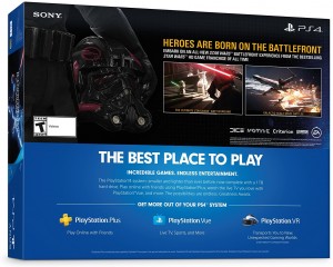 Sony Playstation 4 (PS4) Slim 1TB + StarWars Battlefront 2 Konzolcsomag