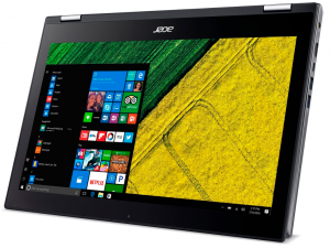 Acer Spin SP515-51GN-53VD 15.6 FHD IPS Touch, Intel® Core™ i5 Processzor-8250U, 8GB, 1TB HDD + 256GB SSD, NVIDIA GeForce GTX 1050 - 4GB, Win10, szürke